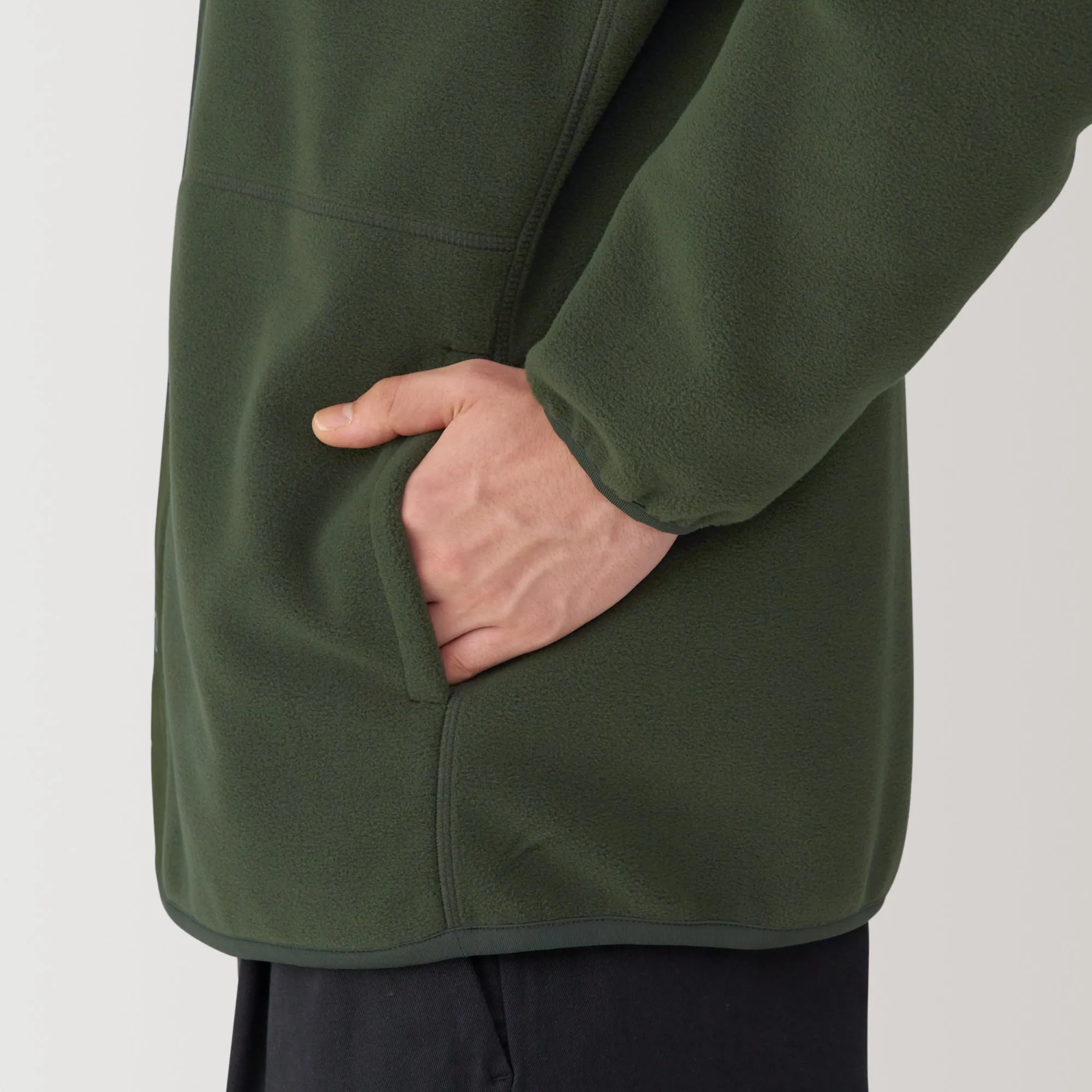 Men's Recyclable Fleece Cardigan