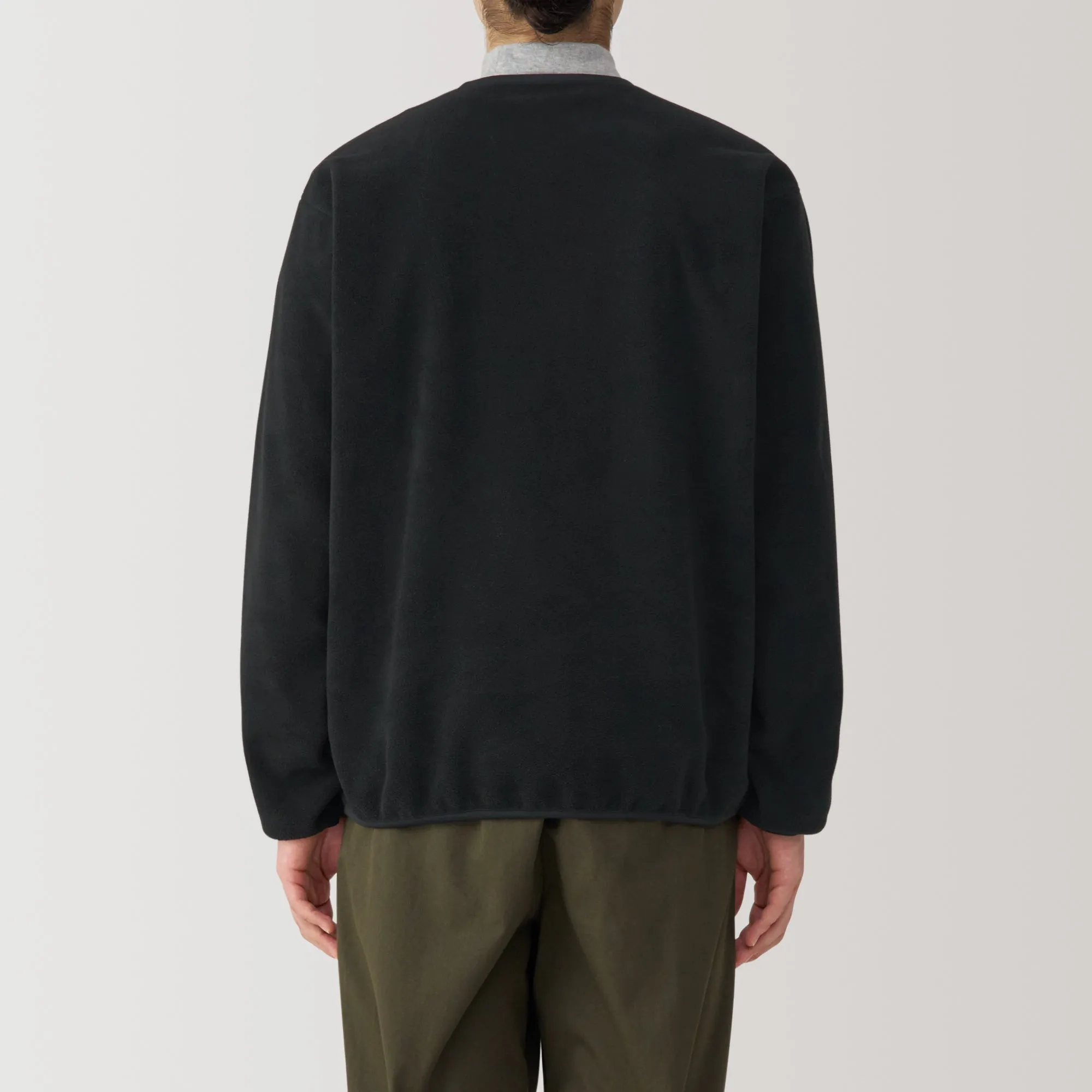 Men's Recyclable Fleece Cardigan