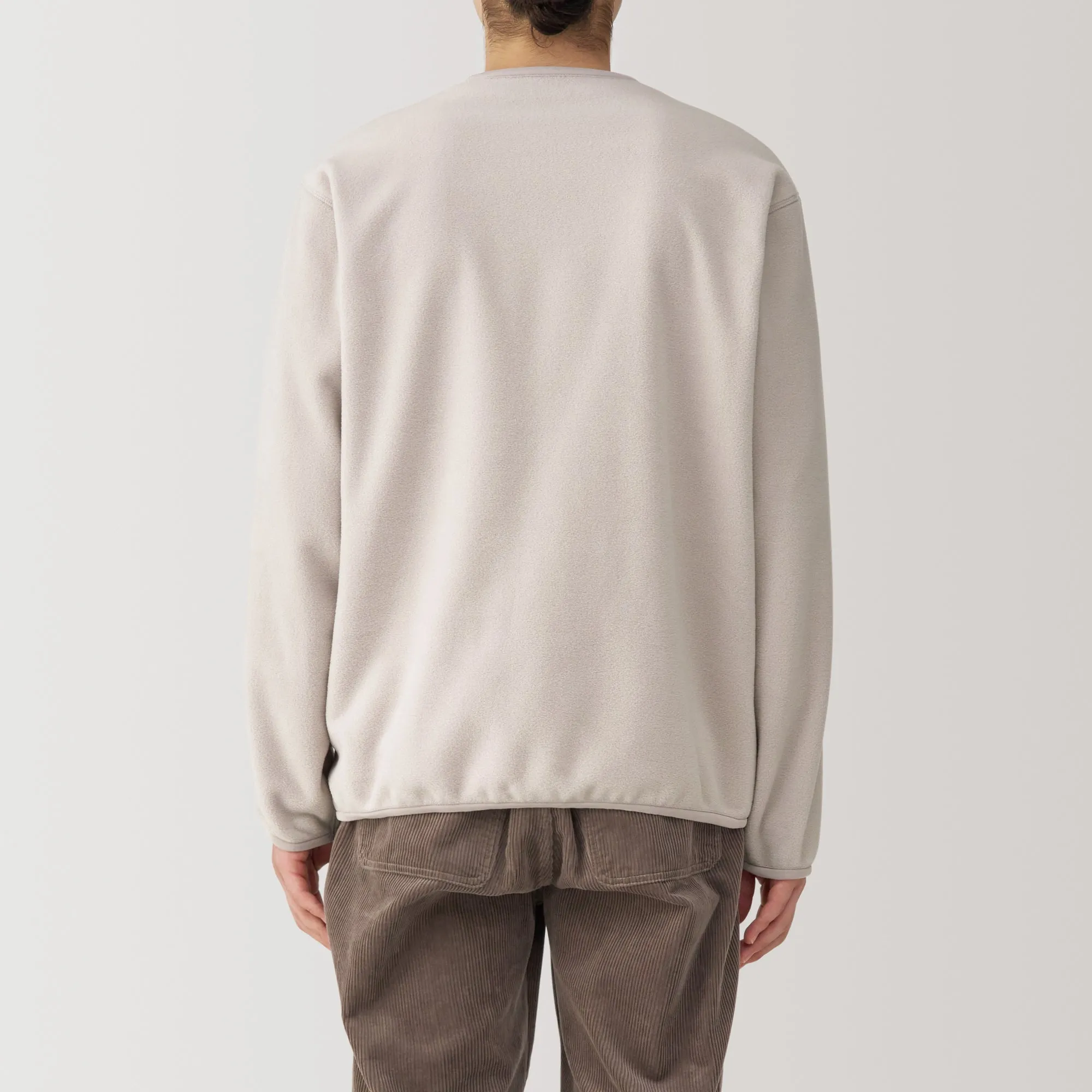 Men's Recyclable Fleece Cardigan