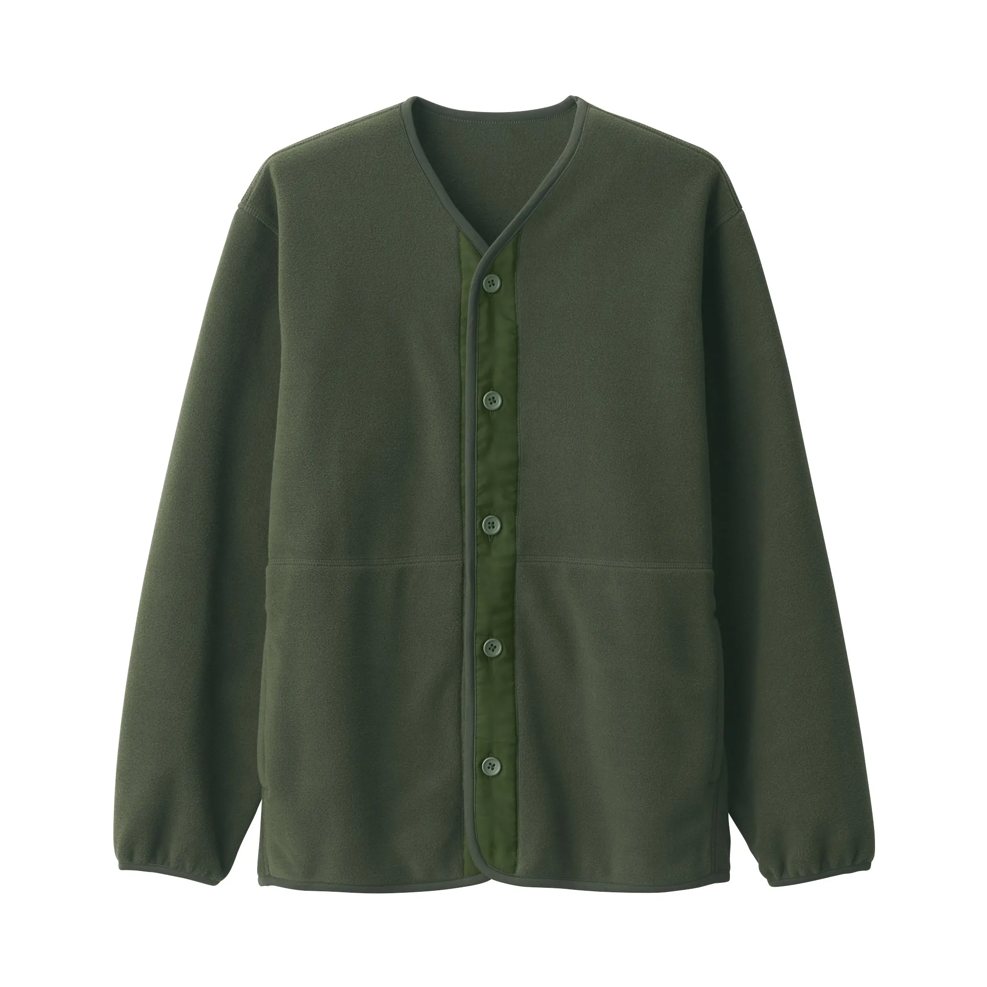 Men's Recyclable Fleece Cardigan