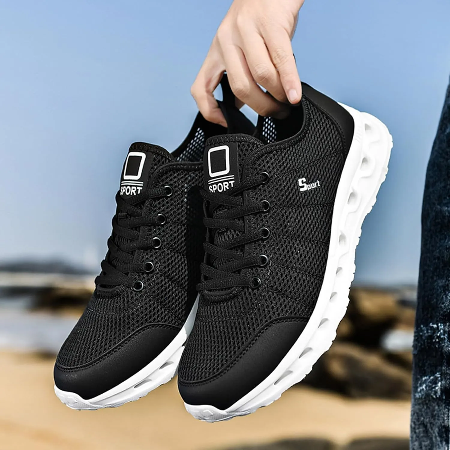 Mens Walking Shoes Mens Slip on Shoes Sneaker for Men Shoe for Men Running Trail Lightweight Sneaker