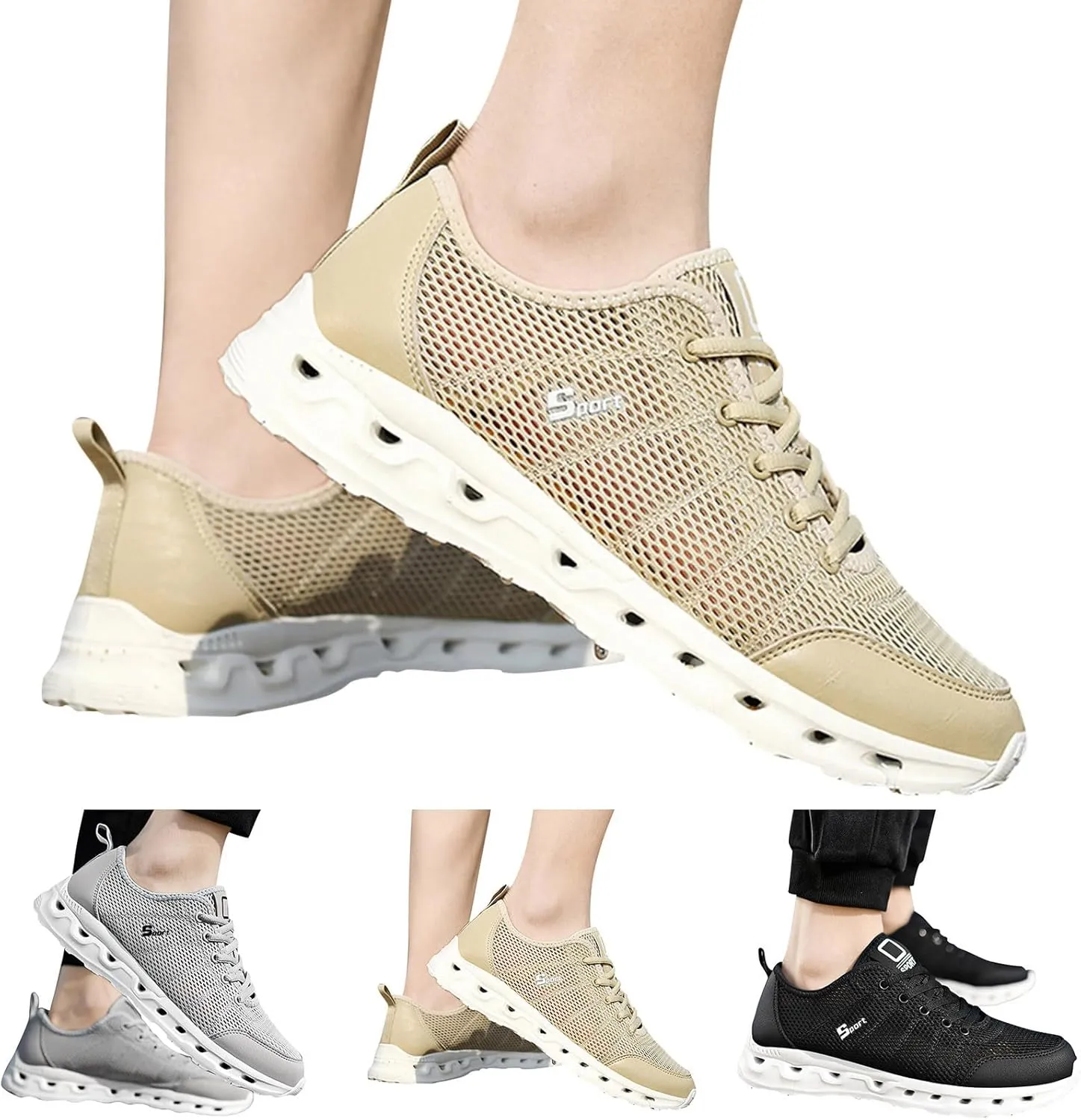Mens Walking Shoes Mens Slip on Shoes Sneaker for Men Shoe for Men Running Trail Lightweight Sneaker