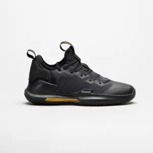 Men's/Women's Low-Rise Basketball Shoes Fast 500 - Black/Beige