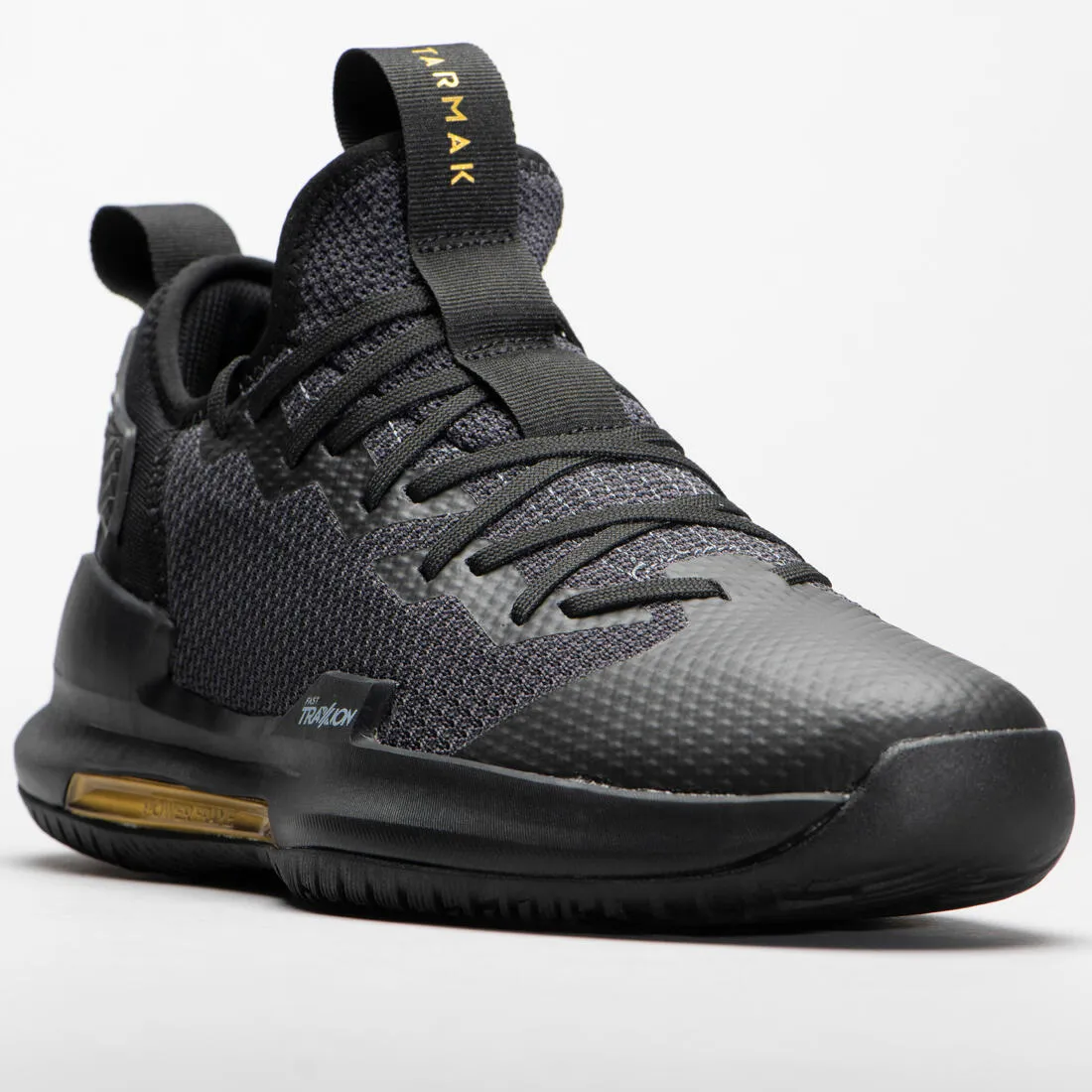 Men's/Women's Low-Rise Basketball Shoes Fast 500 - Black/Beige