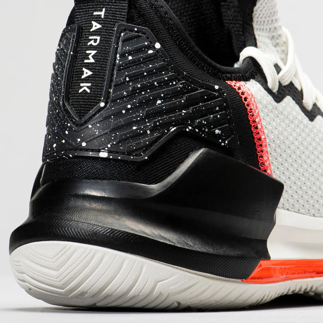 Men's/Women's Low-Rise Basketball Shoes Fast 500 - Black/Beige