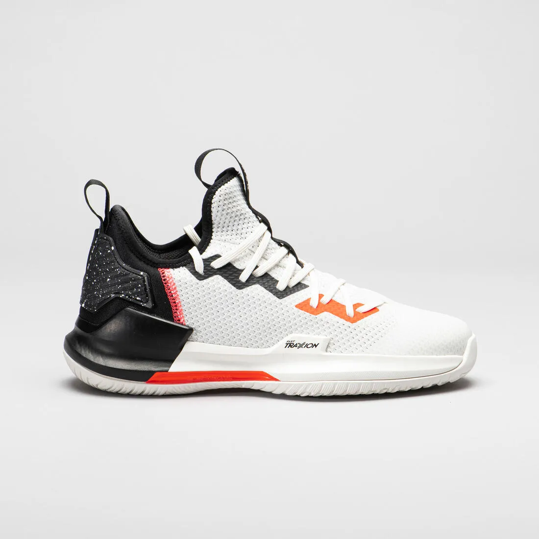 Men's/Women's Low-Rise Basketball Shoes Fast 500 - Black/Beige