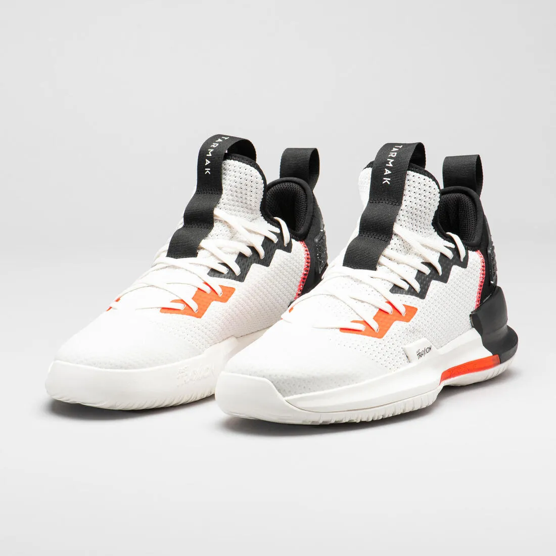 Men's/Women's Low-Rise Basketball Shoes Fast 500 - Black/Beige