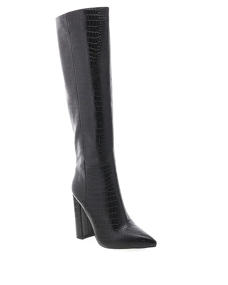 Construction Worker MILLA WIDE FIT - BLACK CROC