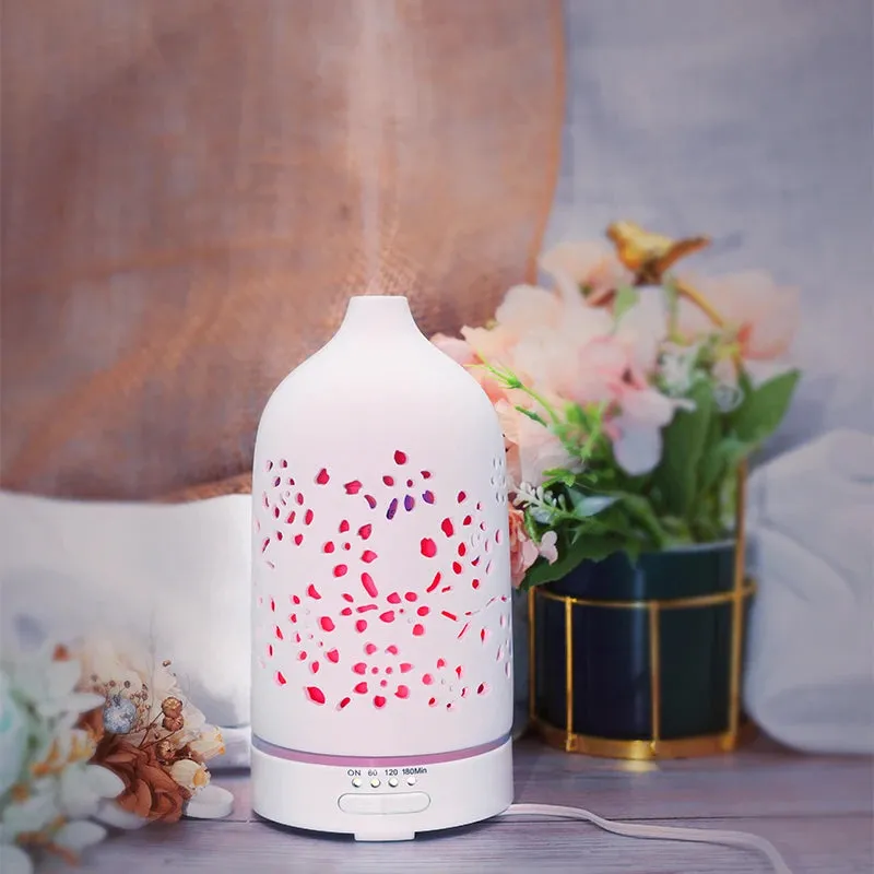 Mini Smart Ceramic Ultrasonic Air Diffuser - Cool Mist  Humidifier