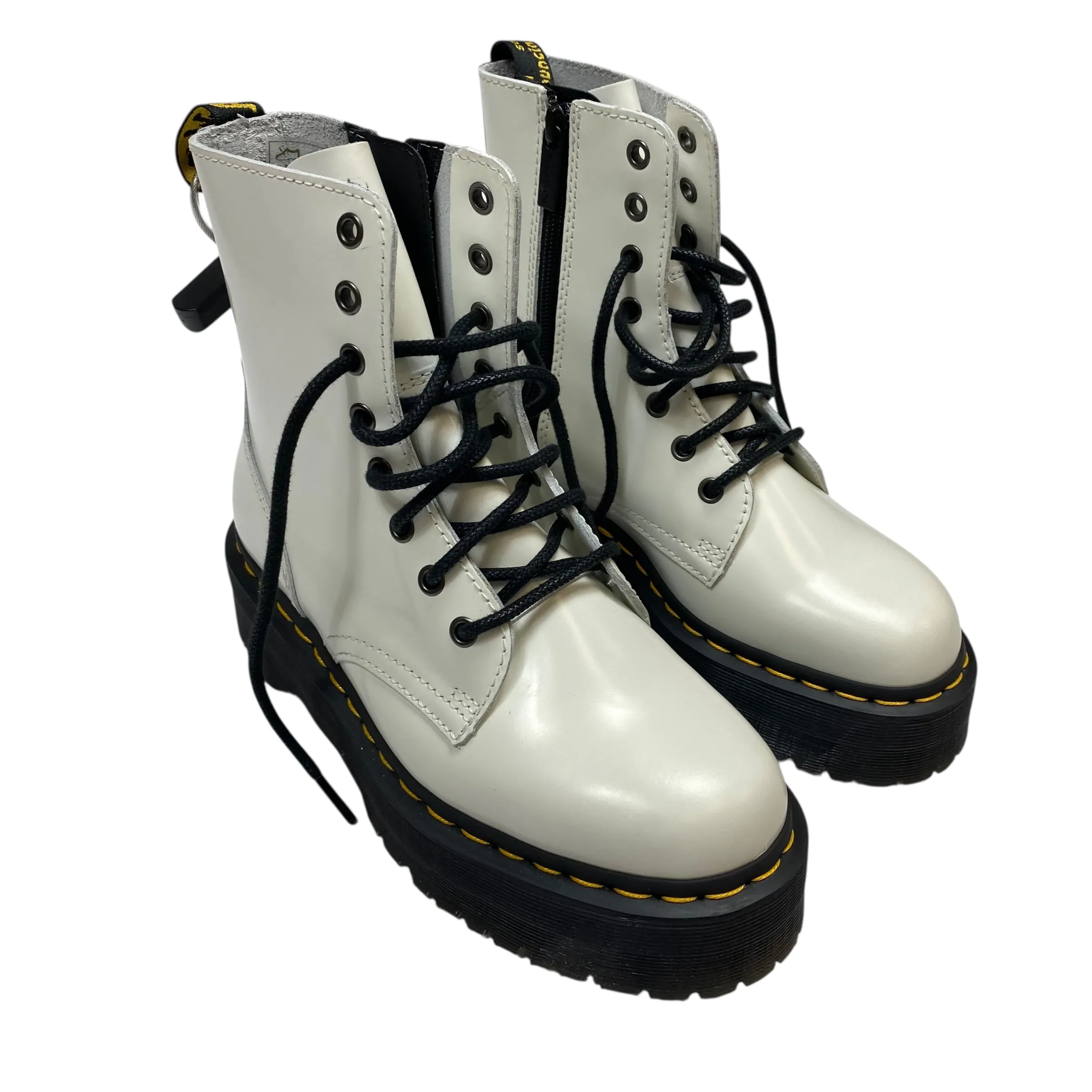 Free Pace Agile Fit Boots Designer By Dr Martens In White, Size:7