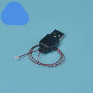 MOC  Compatible  LED 1pcs 30cm USB Cable Compatible For  City Street Single lamp House DIY Toys