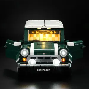 MOC  Compatible  LED Lighting Set DIY toys 10242 And 21002 MINI Cooper Building Blocks