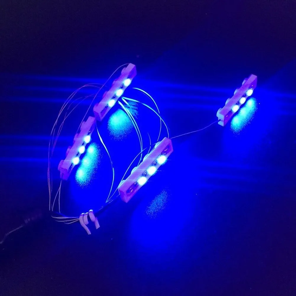 MOC  Compatible  LED Lighting Set DIY Toys 4 In 1 LED Light Up Kit For  /pin/ Creator House Building Blocks Mode