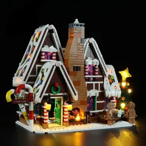 MOC  Compatible  LED Lighting Set DIY toys Creator 10267 Gingerbread House (Classic Version) Blocks Building