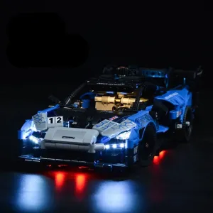 MOC NON  LED Lighting Set DIY toys 42123 Technic Senna GTR (Not Included Building Blocks)