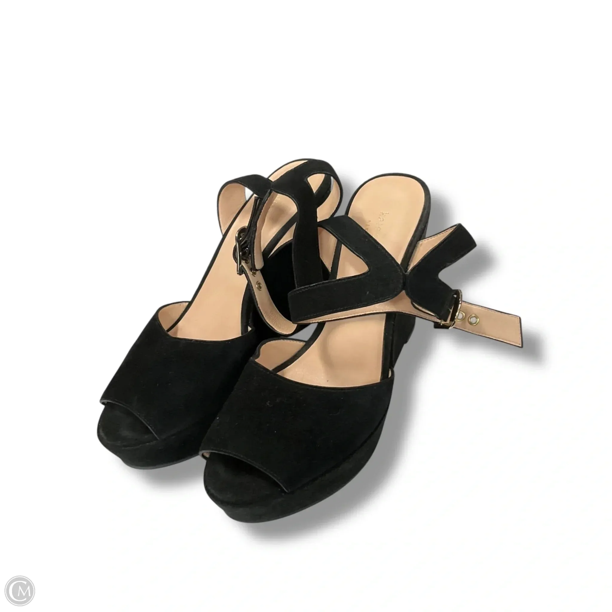 Stretch Fabric Active People Green Core Shoes Designer By Kate Spade In Black, Size: 9