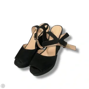 Stretch Fabric Active People Green Core Shoes Designer By Kate Spade In Black, Size: 9