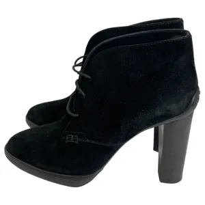 Boots Luxury Designer By Tods In Black, Size:9.5 Angel Glow