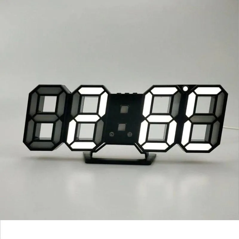 Modern Digital 3D LED Clock