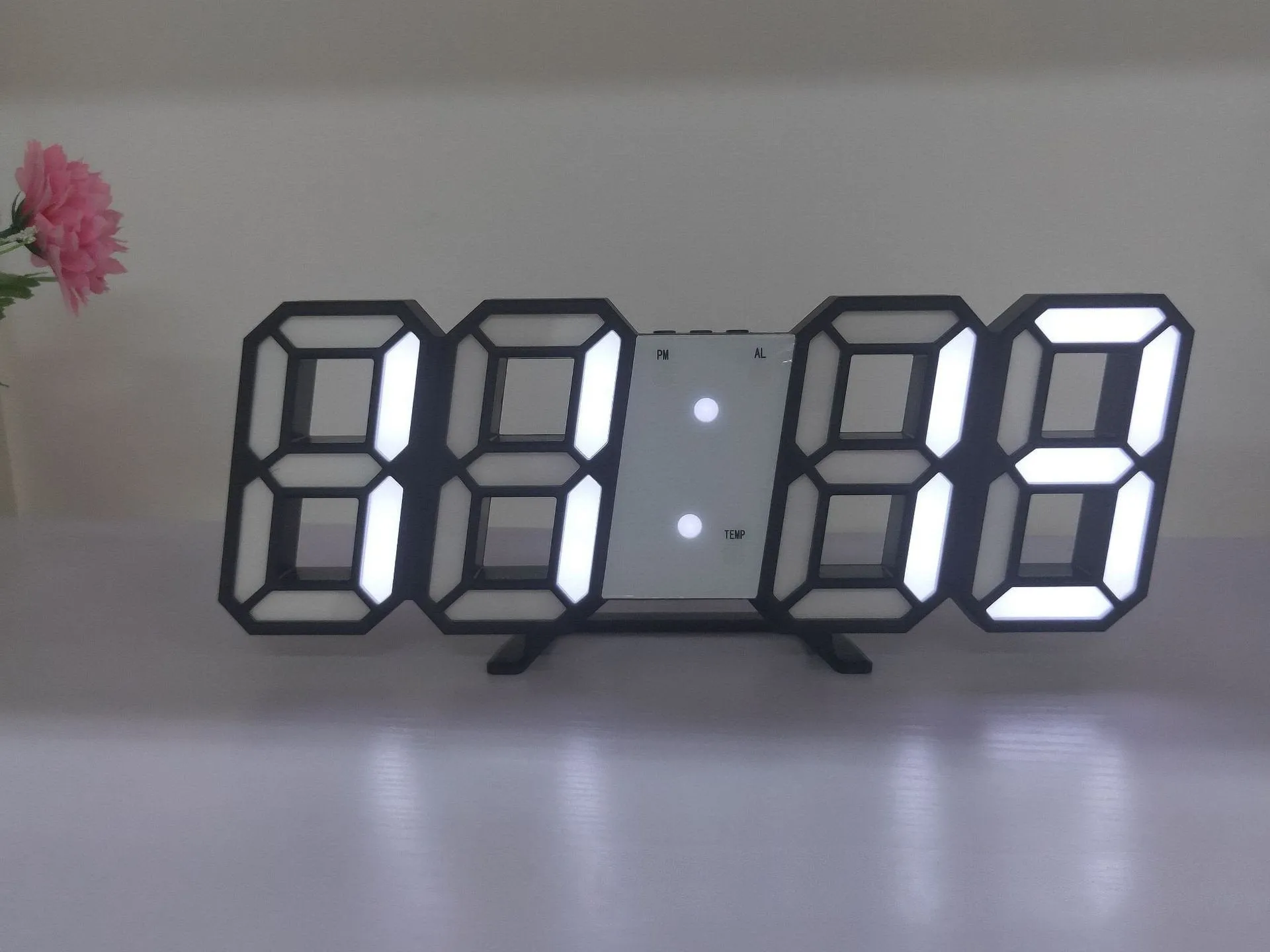 Modern Digital 3D LED Clock