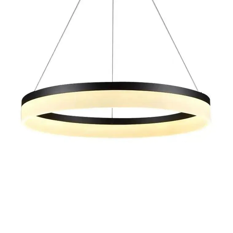 Modern Luxury Black LED Pendant Light