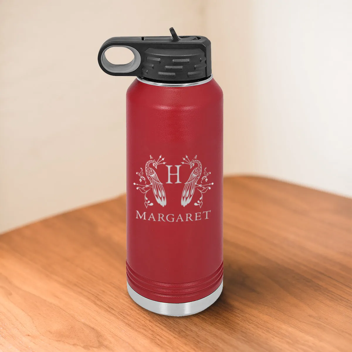 Monogrammed Water Bottle - 32 oz
