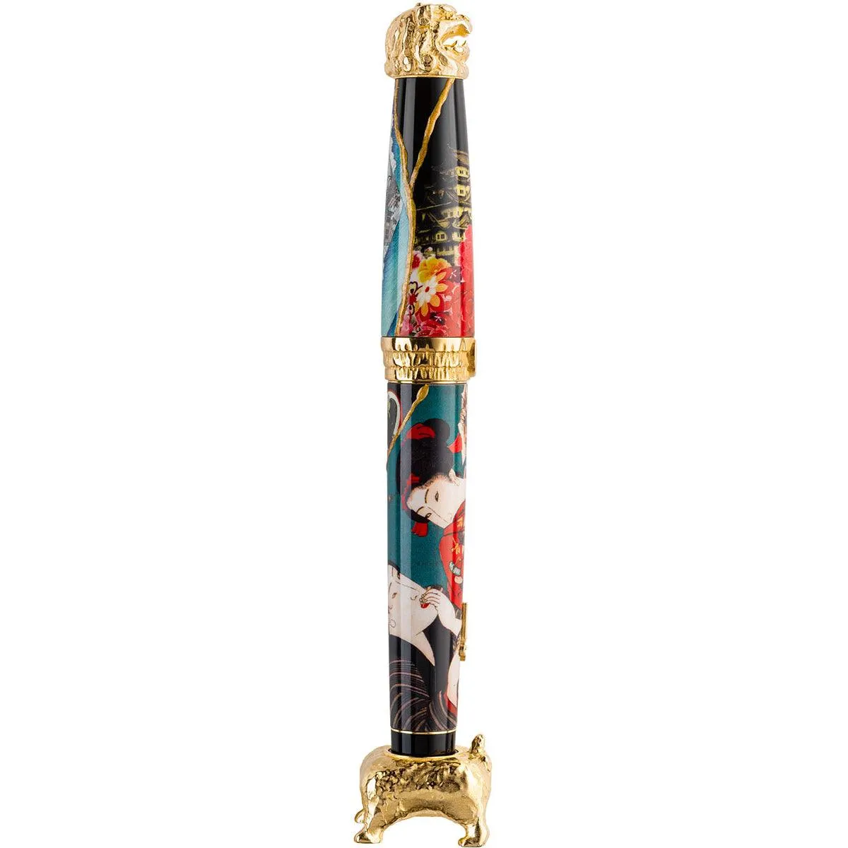 Montegrappa roller Bijo-To-Yaju By Tomita Kazuhiko limited edition ISBYNRSC