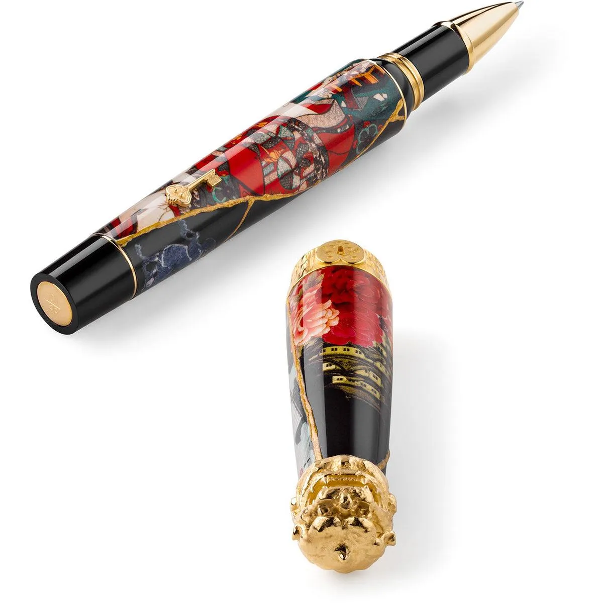 Montegrappa roller Bijo-To-Yaju By Tomita Kazuhiko limited edition ISBYNRSC