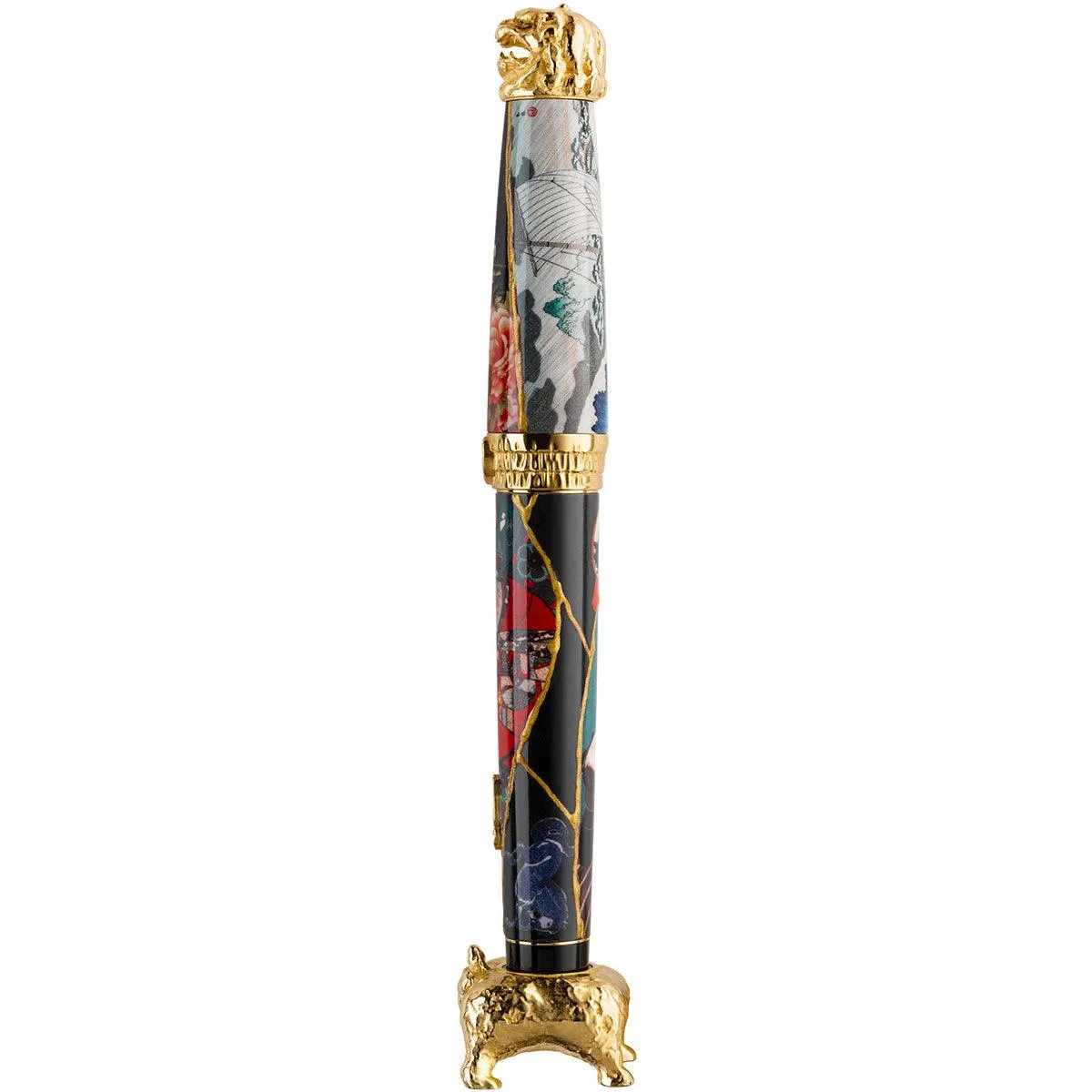 Montegrappa roller Bijo-To-Yaju By Tomita Kazuhiko limited edition ISBYNRSC