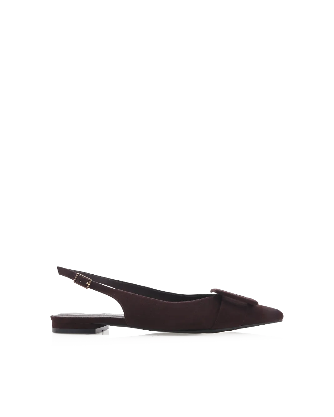 High Glow MORWENNA - DARK CACAO SUEDE