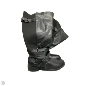 Boots Knee Heels By Torrid In Black, Size: 8 Padded collar