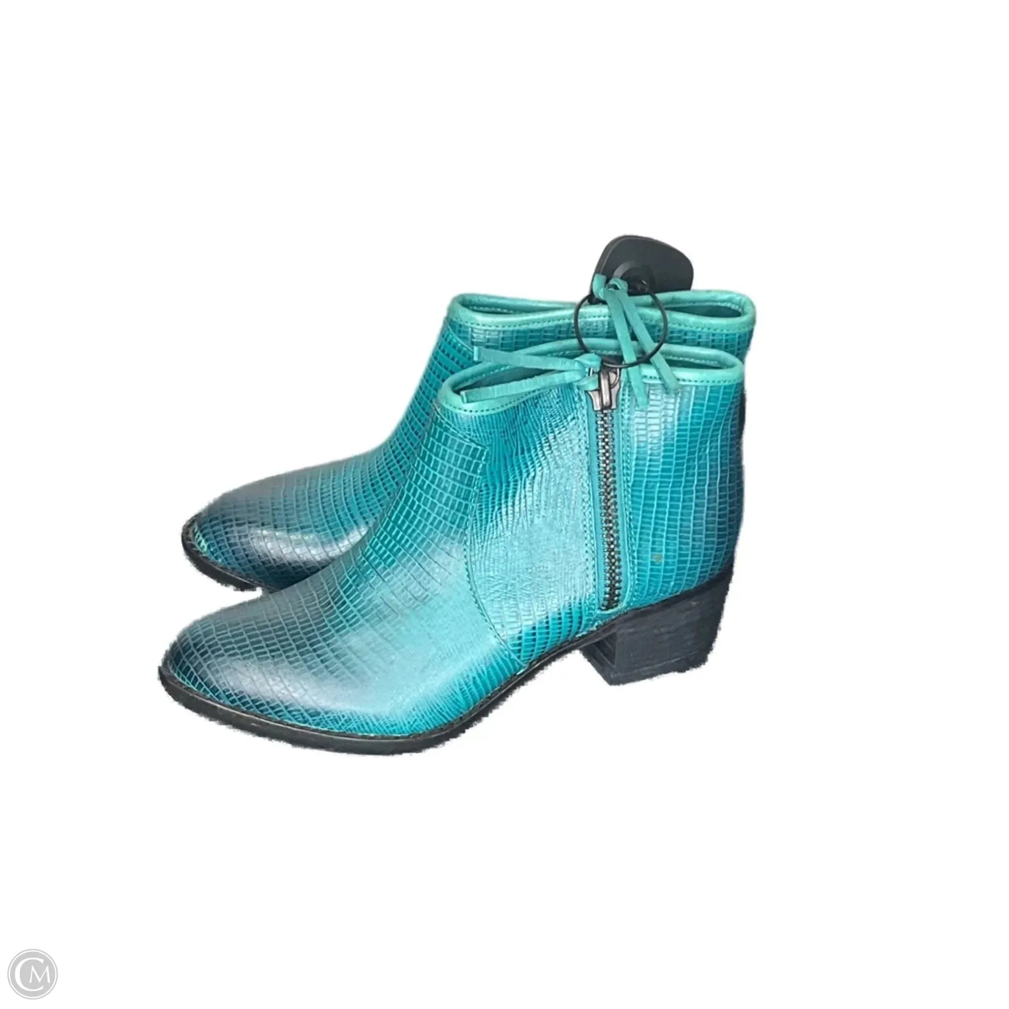 Climate Friendly Smooth Entry Boots Knee Heels By Clothes Mentor In Gold, Size: 8.5