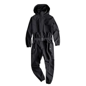 Multi-Pocket Cargo Jumpsuit