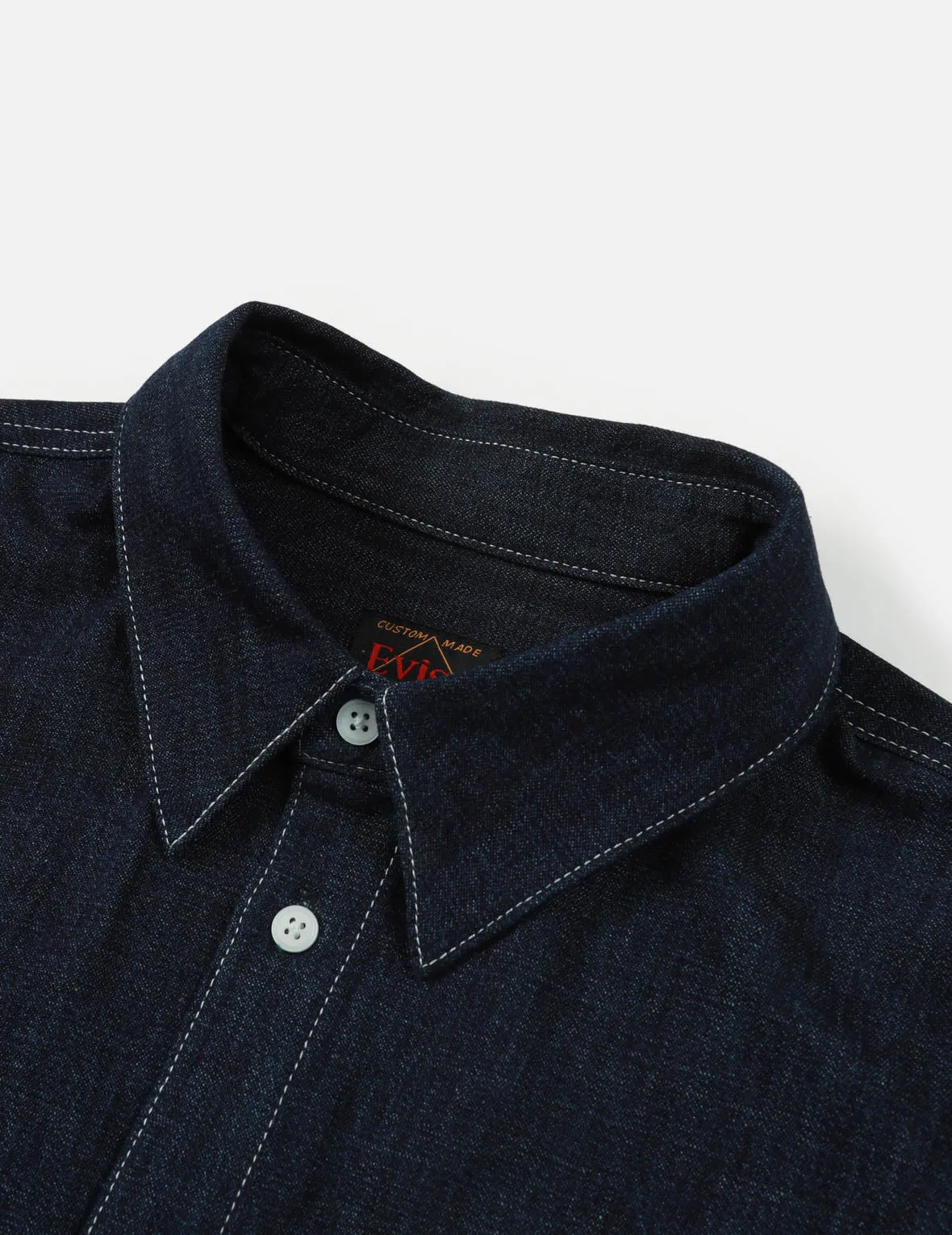 Multi-Pocket Denim Shirt