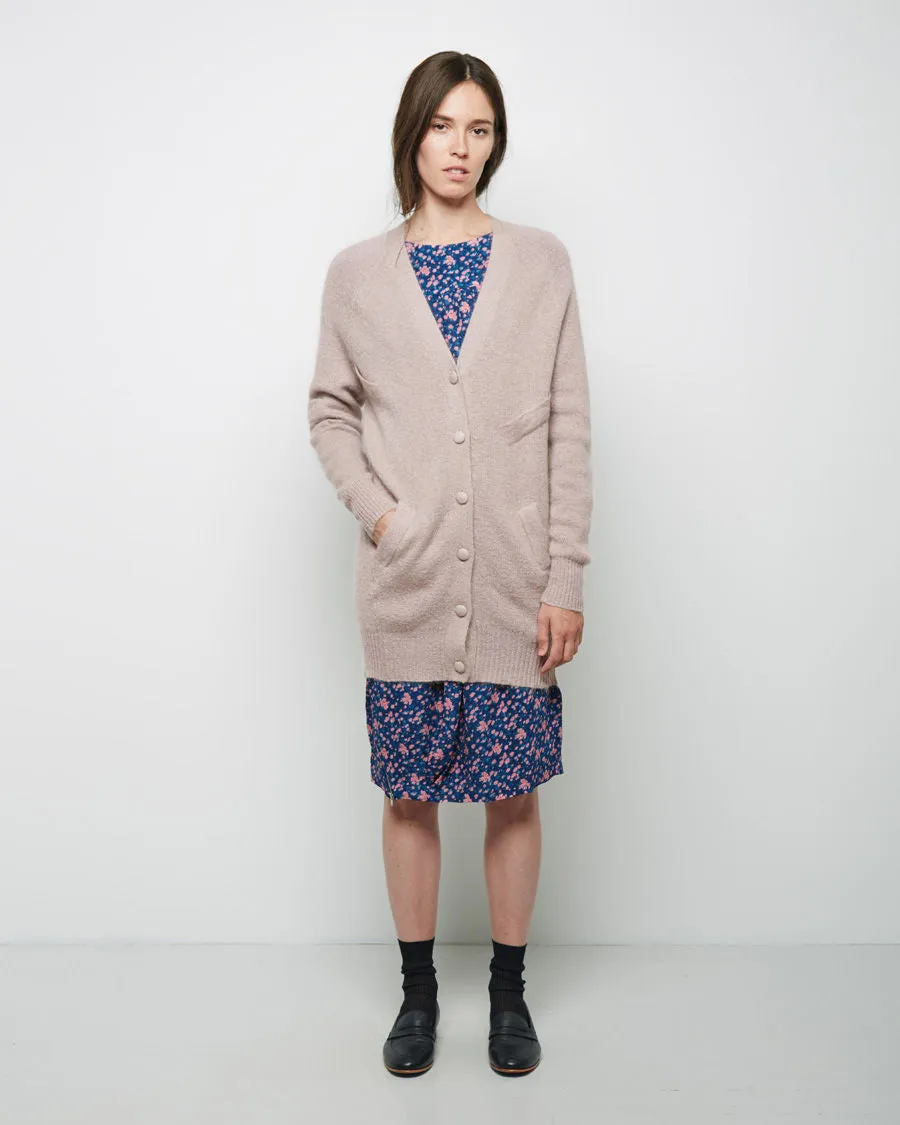 Multi Pocket Mohair Pullover