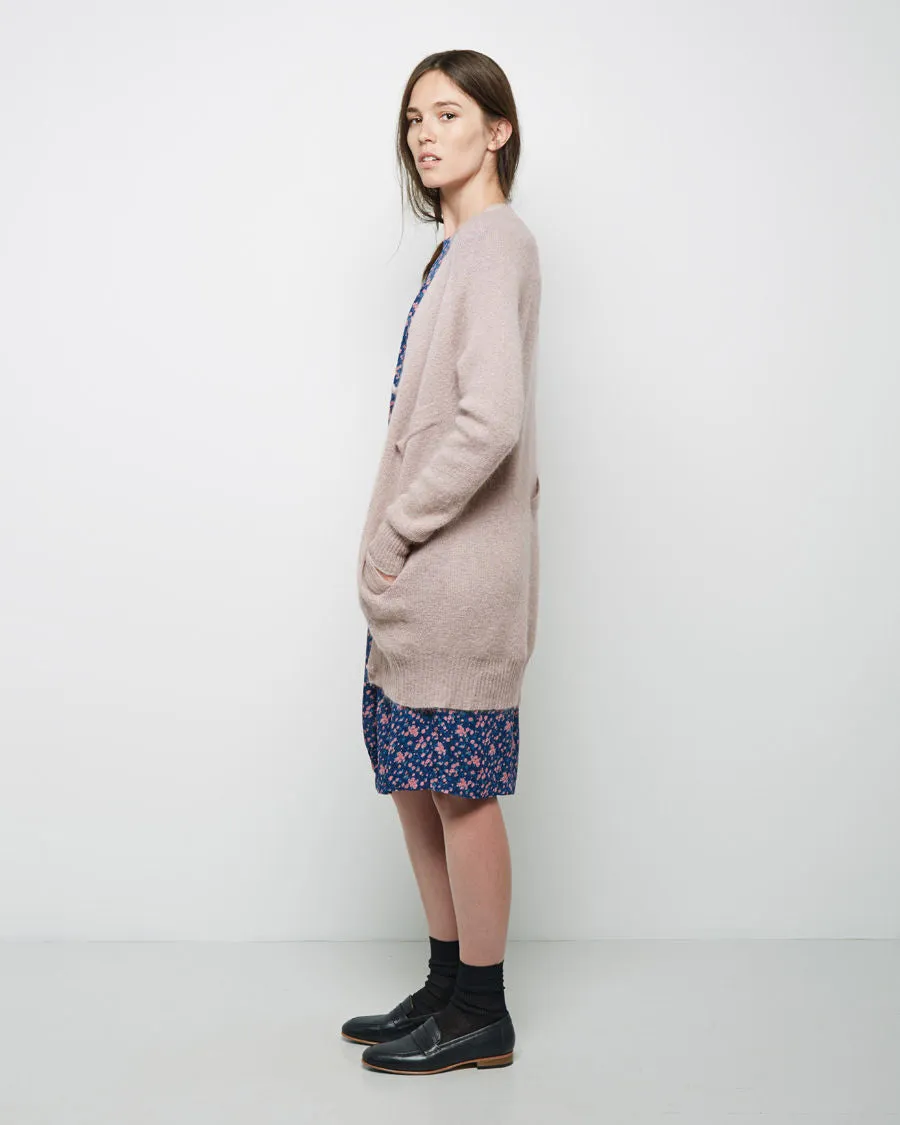 Multi Pocket Mohair Pullover