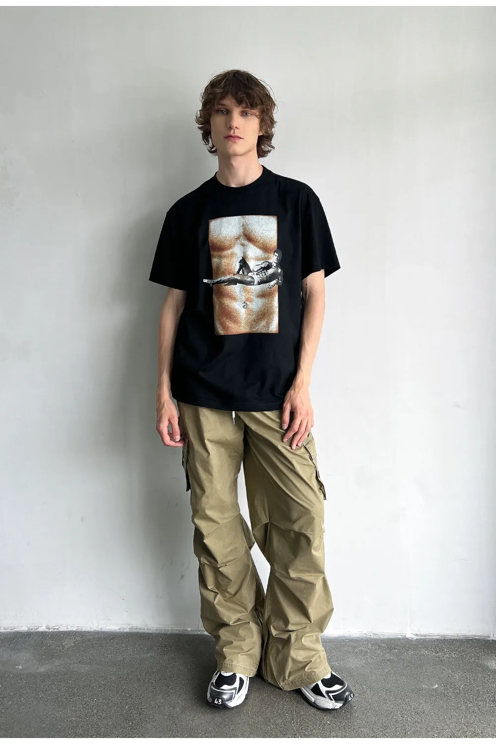 Multi-pocket paratrooper pants