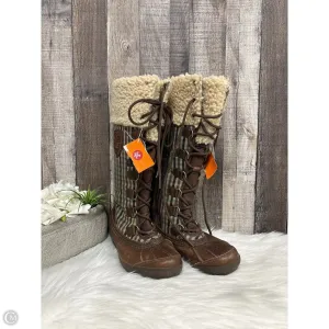 Play Hard Balance Core Boots Designer By Ugg In Brown, Size: 6.5