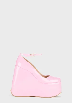 Munoz Wedge Heels - Pink