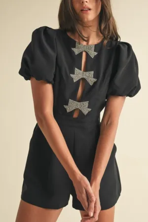 My Jewel Bow Romper