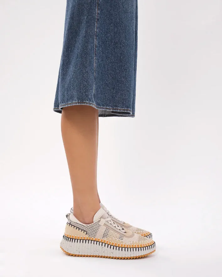 Nama beige mesh sneakers