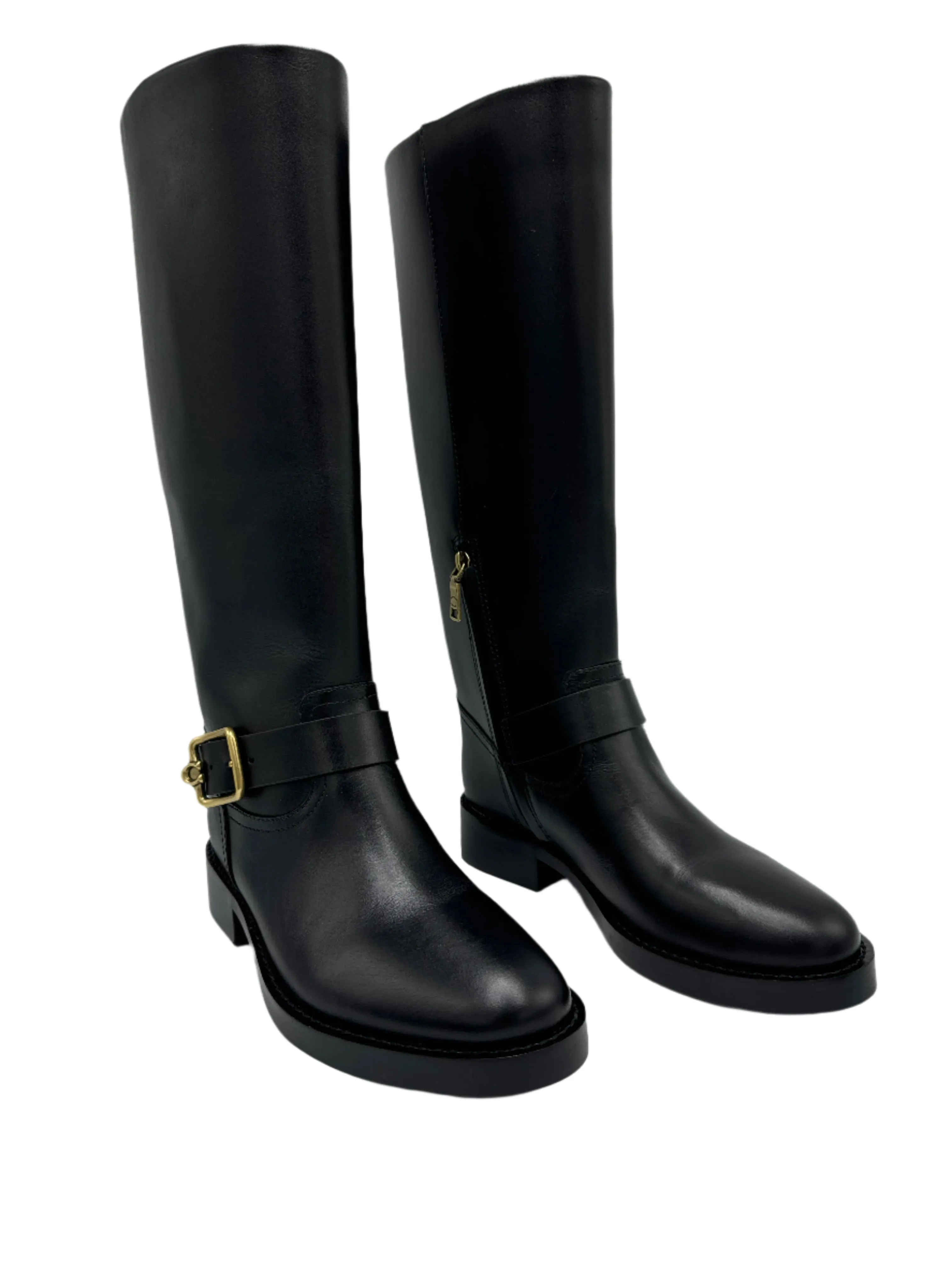 New! Coach Madeline Extended Calf Designer Boots, Size: 6 Energy Return Foam Quick Dry Textile