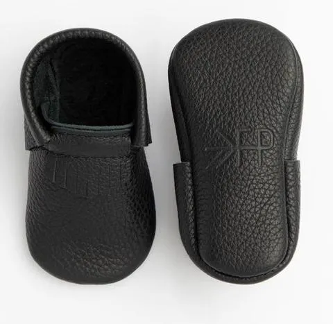Newborn Moccasin- Carbon