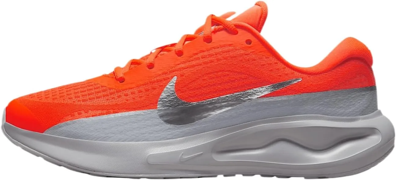 Nike Journey Run PRM Women's Road Running Shoes (FZ3090-800, Hyper Crimson/Wolf Grey/Safety Orange)