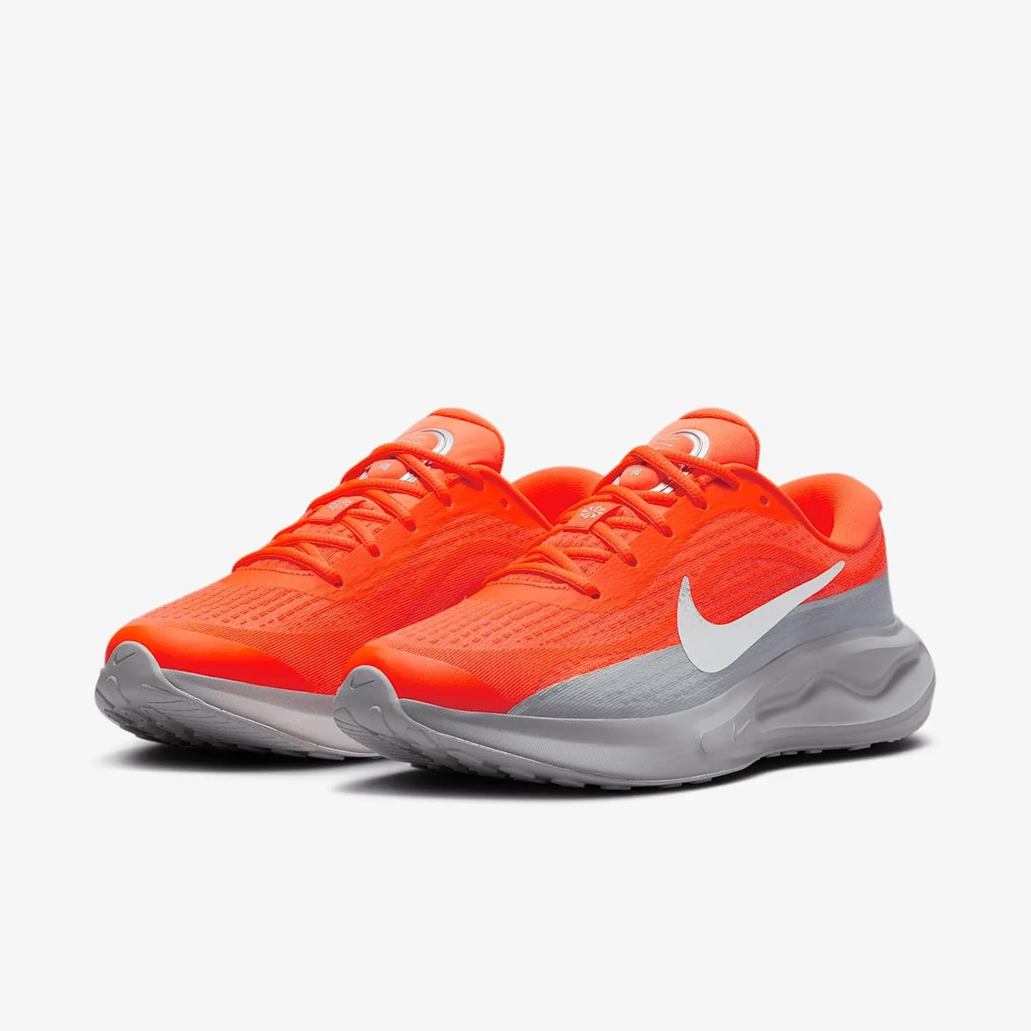 Nike Journey Run PRM Women's Road Running Shoes (FZ3090-800, Hyper Crimson/Wolf Grey/Safety Orange)