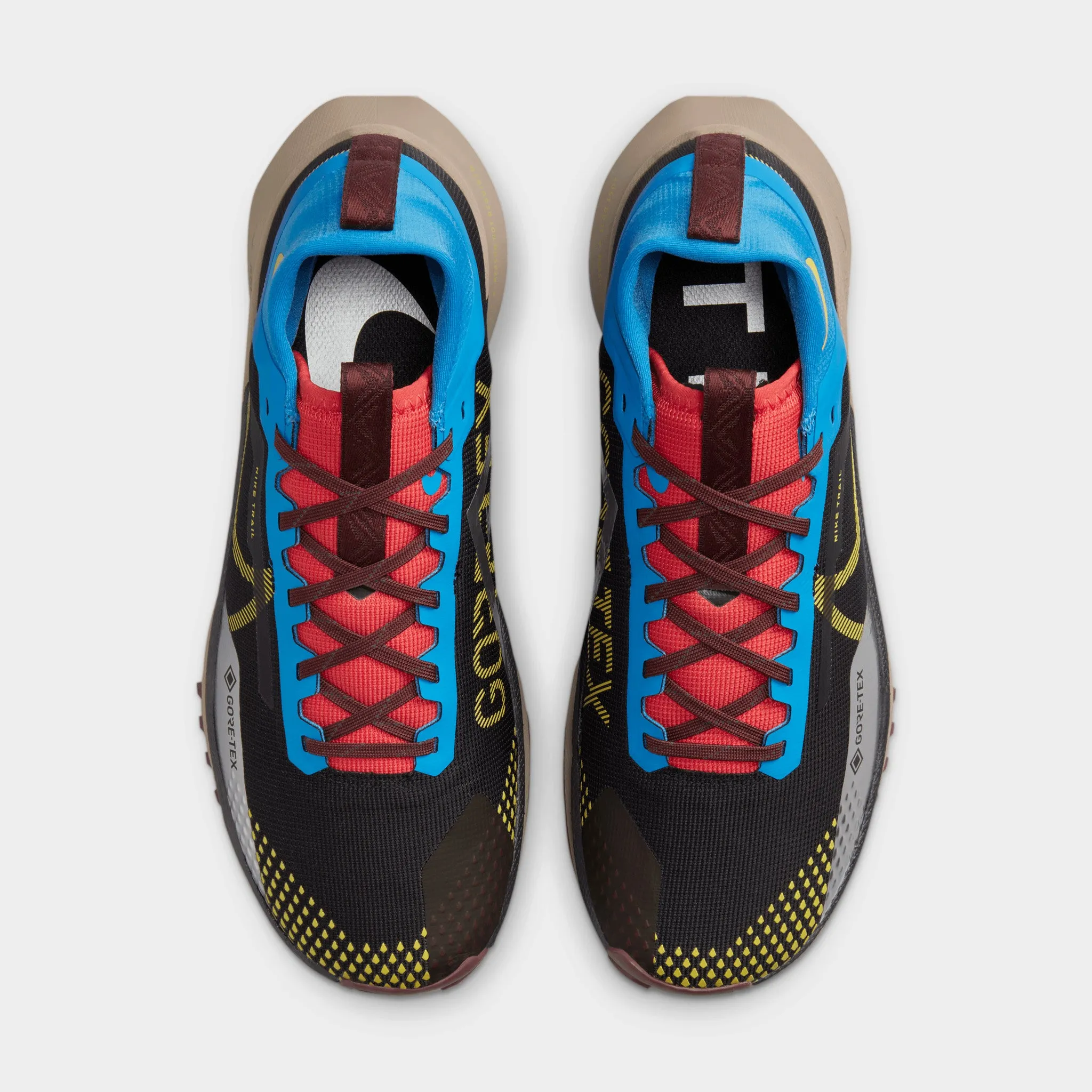 Nike Pegasus Trail 4 GORE-TEX Black / Vivid Sulfur - Photo Blue