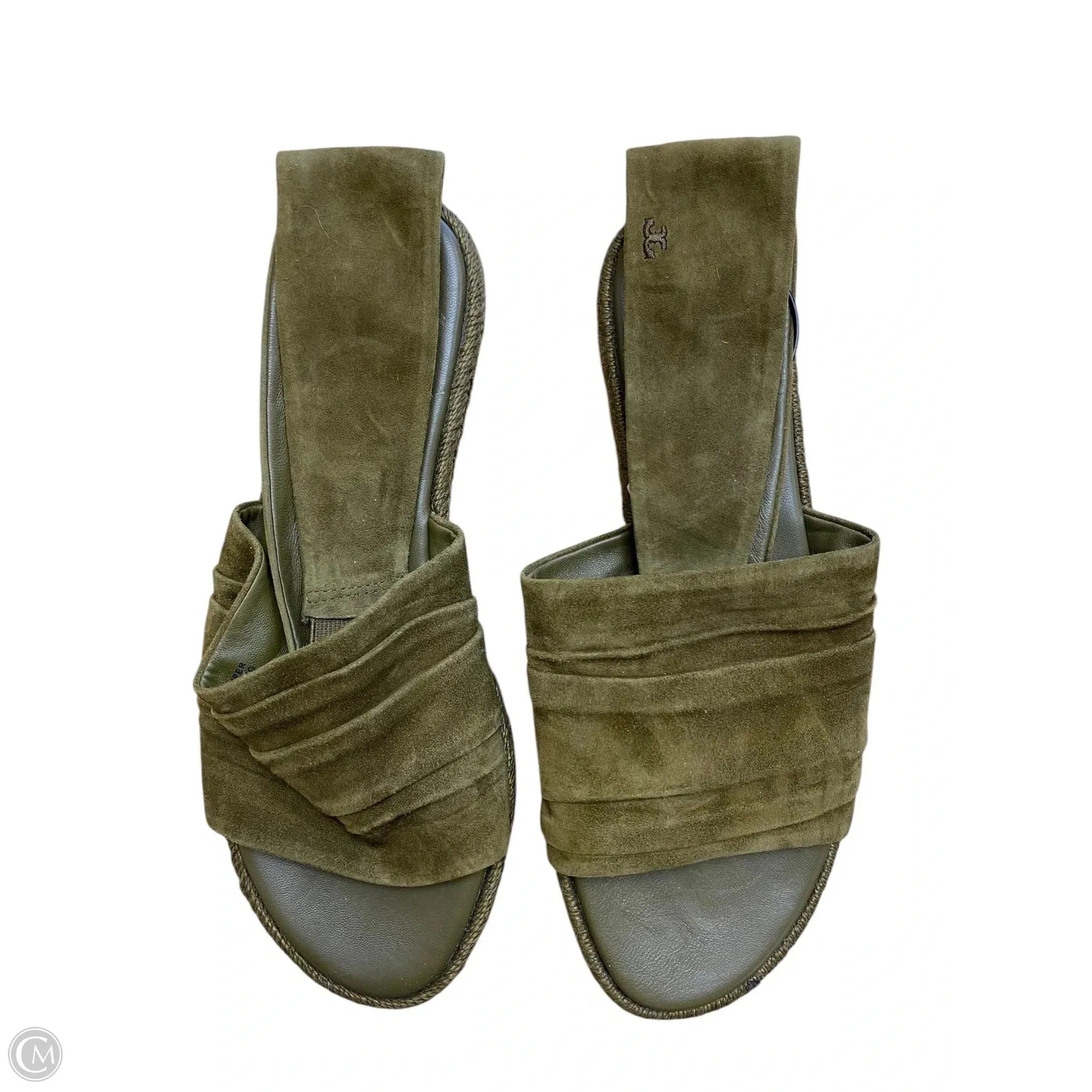 Star Walk Eco Friendly Construction Sandals Designer By Tory Burch In Green, Size: 8.5