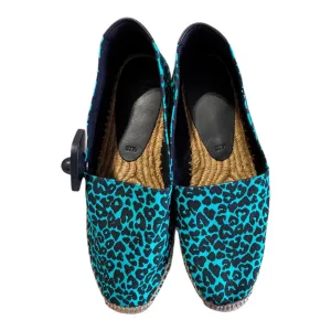 Shoes Luxury Designer By Yves Saint Laurent In Animal Print, Size:7 Ultra Light Trail Running