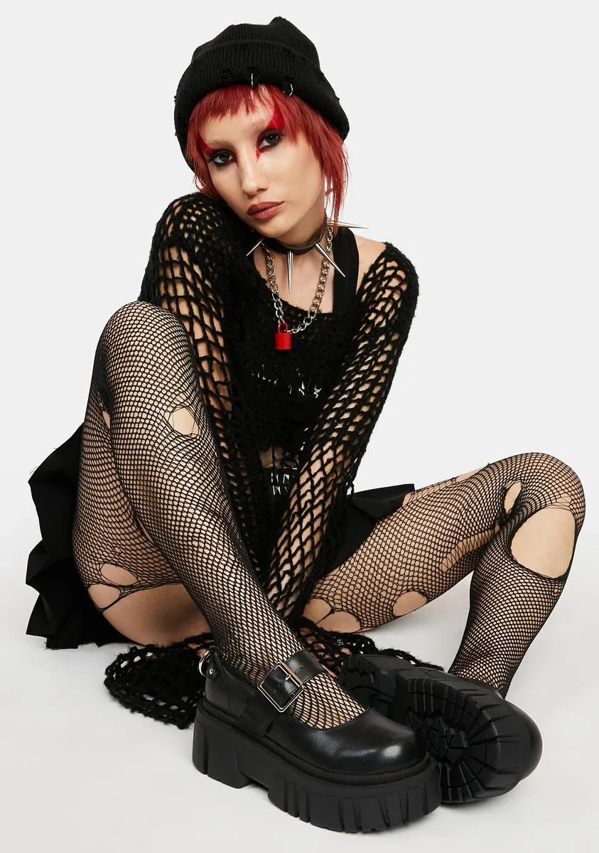 Not Saying Sorry Platform Mary Janes