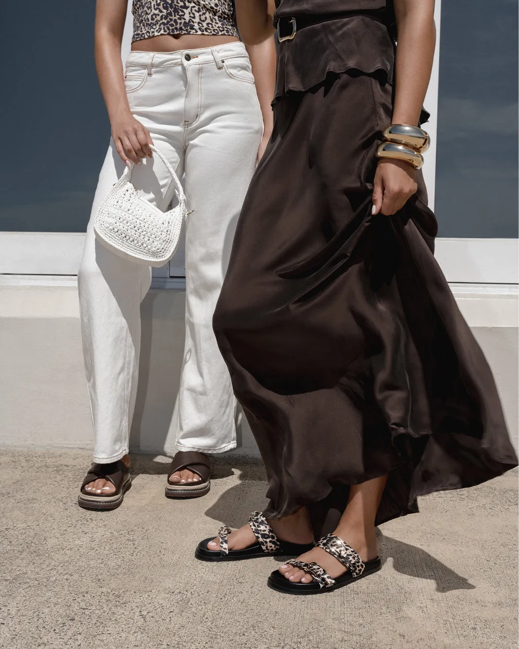 Water Edge Yacht Mode NOVIE - LEOPARD SATIN